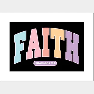 FAITH ephesians 2:8 Posters and Art